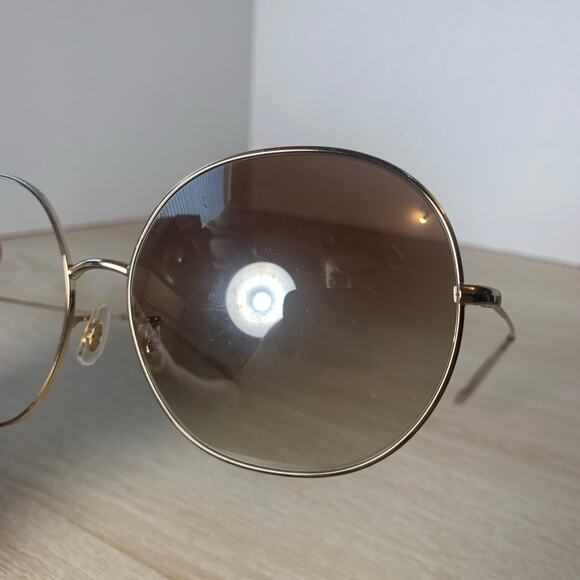 Oliver Peoples L.A. OV1280S 5035Q1 Darlen Sunglasses Silver FRAME ONLY 63-16-145 main image 6